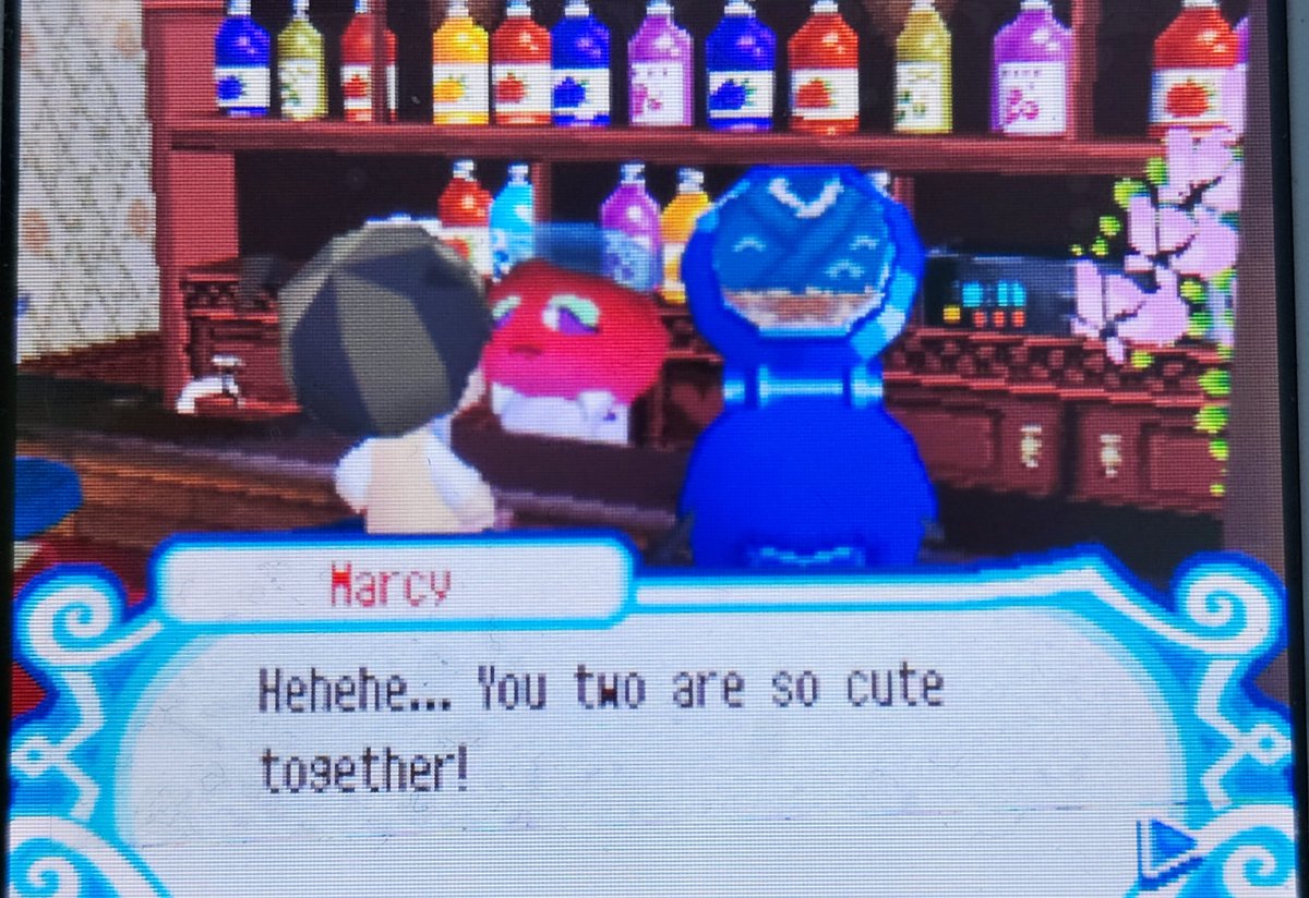 This game 🤣 look at how Eric, the flip phone, is wearing his shirts LOL❣️

 #とんがりボウシと魔法の365にち
#mysteryquest