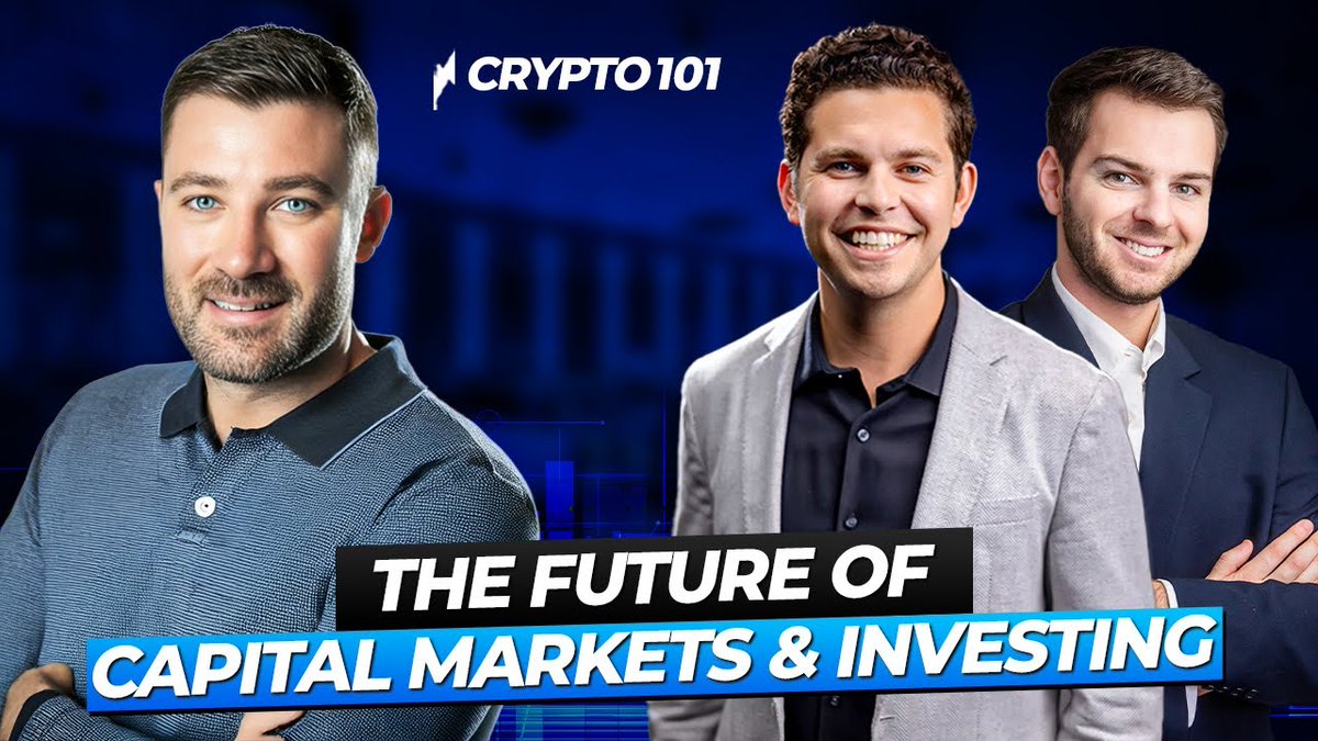 Crypto Volatility have you looking for answers?! Check out our recent interview with <a href="/HiltnerJim/">Jim Hiltner</a> of <a href="/SuperstateInc/">Superstate</a> to learn about:
-The Future of Financial Markets
-Tokenization of Assets
-The State of Altcoins
.
Watch Here: youtu.be/nVqjQpsKkSQ
Listen Here: