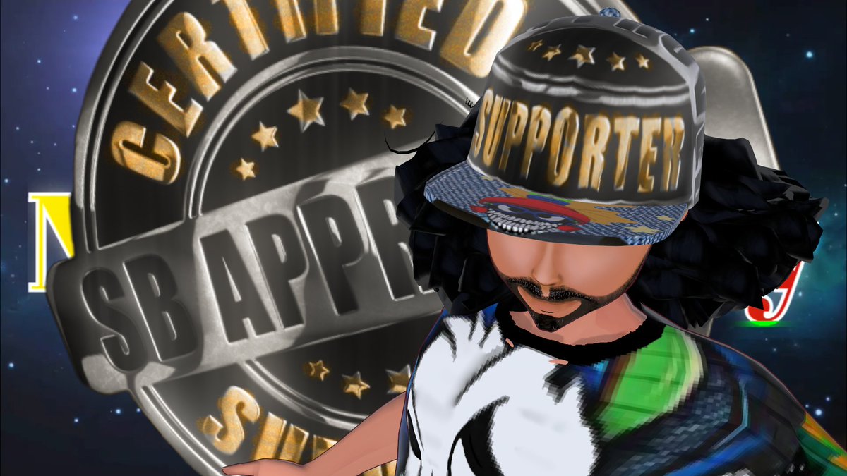 LadyJCharmaine's tweet image. Took the #certified #commander @SBMadeitX through it today. 
I Learned how to make hat yall!

 #Streamerverse #vtuber #VTuberAssets #supportstreamer #VRoid #blackVtuber