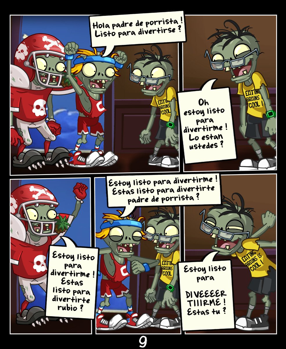 Adri_xdd_x's tweet image. La segunda parte (1/2) #pvzoc #pvz #newspaperzombie