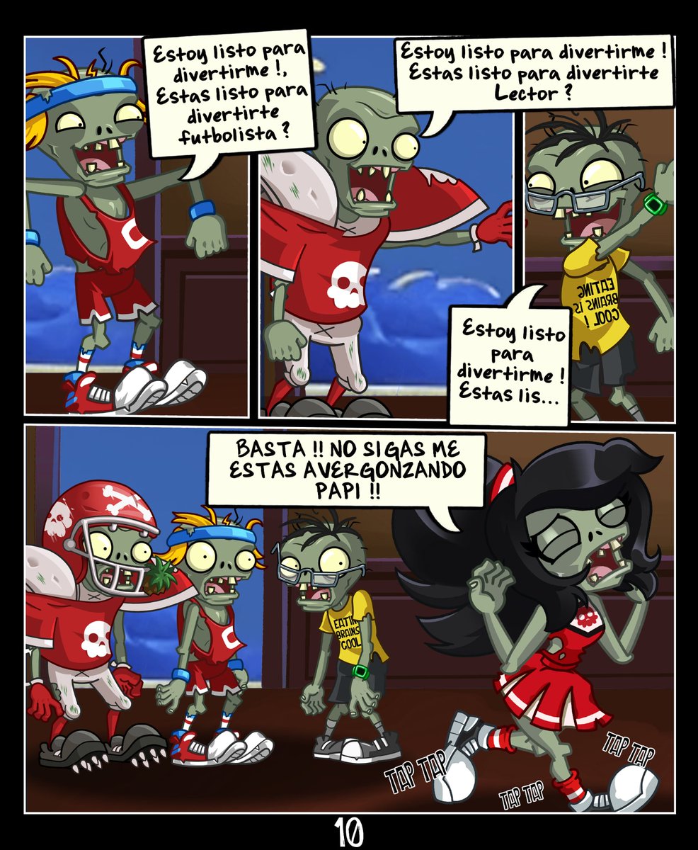 Adri_xdd_x's tweet image. La segunda parte (1/2) #pvzoc #pvz #newspaperzombie