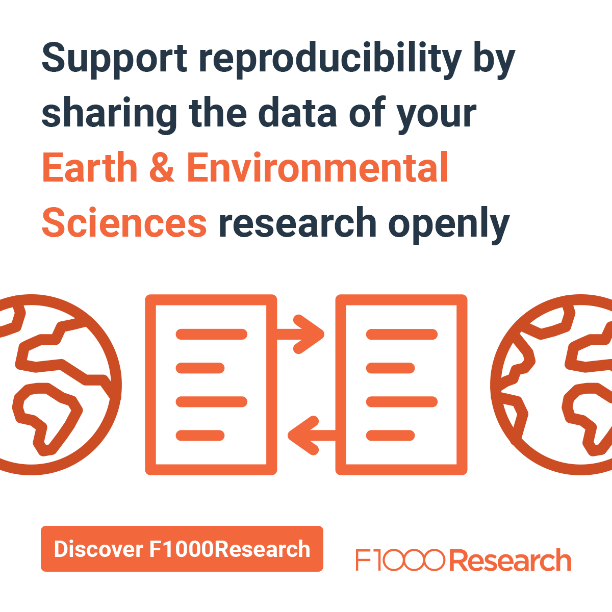 F1000Research's tweet image. 🌍 Researching earth and environmental sciences? 

Make your research more discoverable and impactful with #OpenData today: spr.ly/60187ikj6