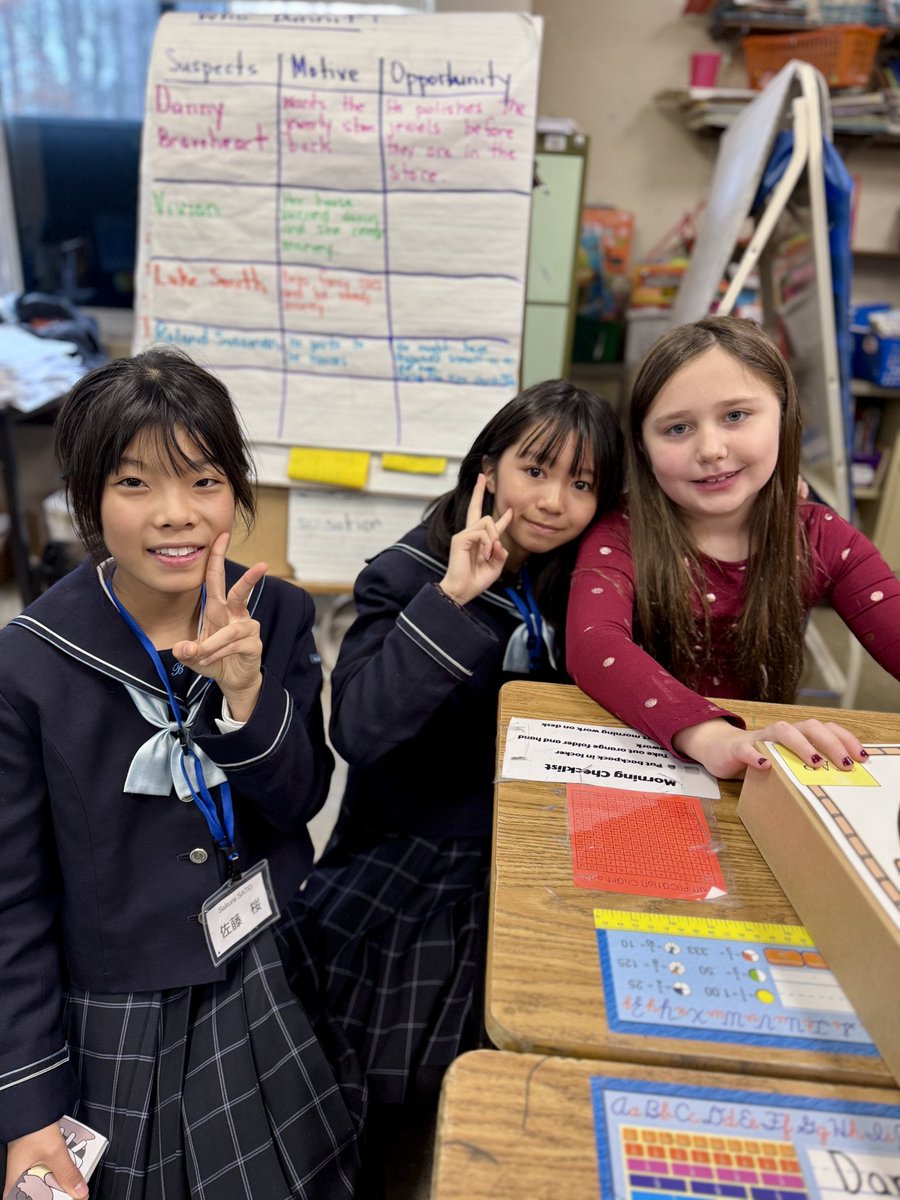 ccsdschools's tweet image. Another fantastic visit between Woodglen, Festa, and The Saitama Bunri School in Japan! Thank you for the opportunity to continue to share cultures. #ClarkstownCommitment