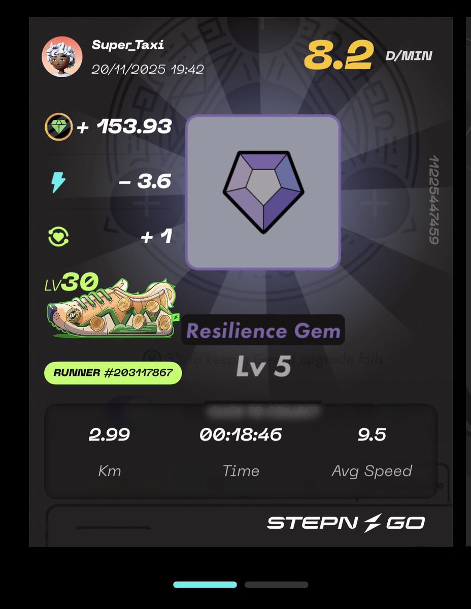 Super_Taxy's tweet image. ☀️#GM ☕️ ⚡️ Let’s run every day 🥳🥳

📲#Stepn Code 🍀👉  37029543
📲#StepNGO G111E4JcYoV2
⚡️#GiftBag 🤜💚🤛G111E6havt5g
🚕 🏃🏼‍♂️🏃🏻‍♀️🏃🏻💨 G111E1D6VTQi
💻#MOOAR🧡mooar.com/r/SWXWKDN
👀