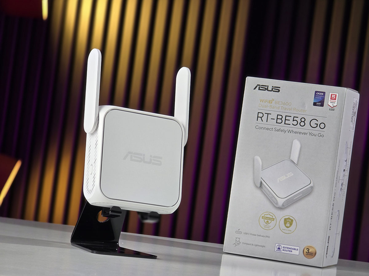 neSSaSSPCmods's tweet image. Asus RT-BE58 Go – WiFi7 ruter za poneti!
Video: youtu.be/F9KscsoVlAU
Text/foto: ss-mods.com/asus-rt-be58-g…

@ASUS
