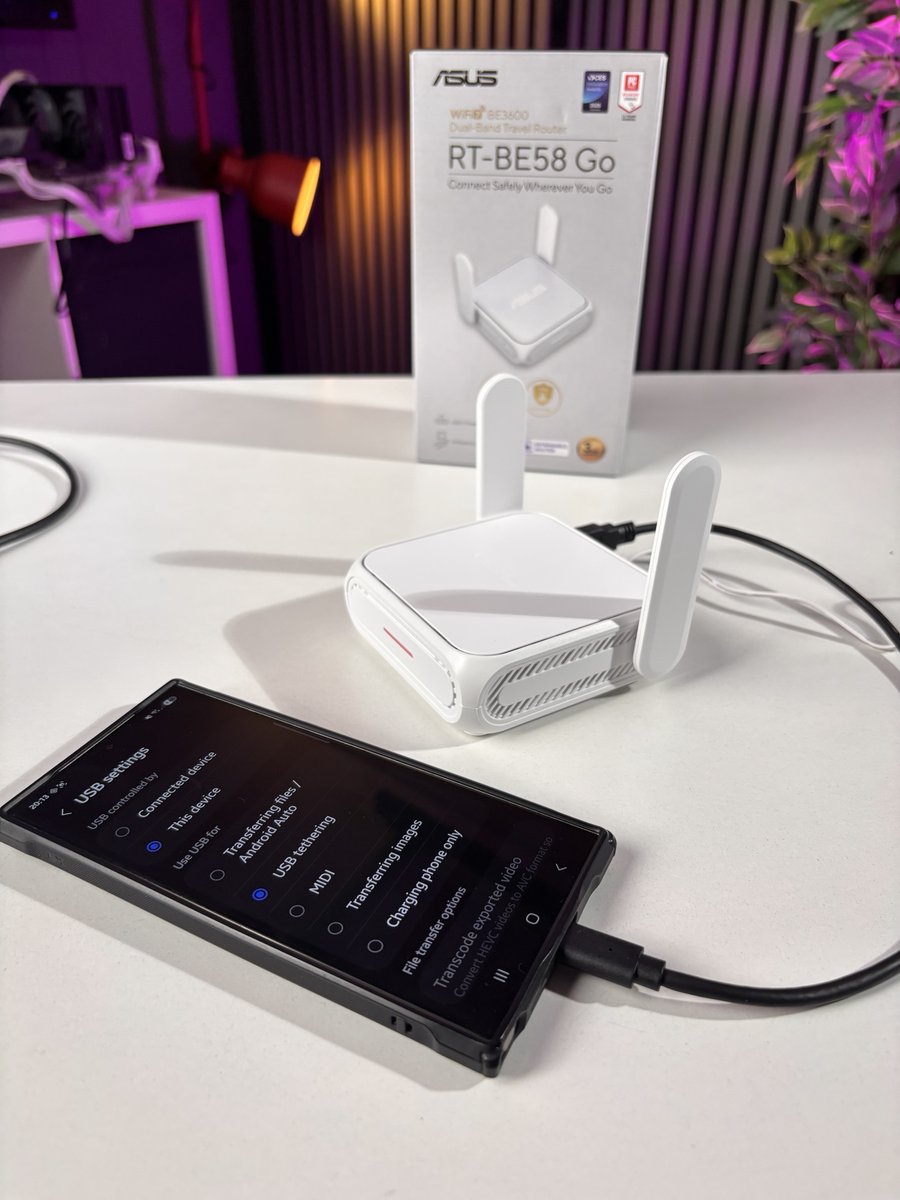 neSSaSSPCmods's tweet image. Asus RT-BE58 Go – WiFi7 ruter za poneti!
Video: youtu.be/F9KscsoVlAU
Text/foto: ss-mods.com/asus-rt-be58-g…

@ASUS