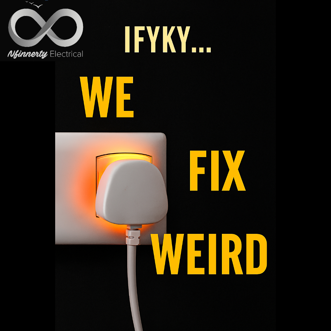 ⚡ Weirdest electrical issue you’ve ever had? 
We’ve seen melted plugs, haunted sockets, and more. Drop your story below 👇 
📞 01904 202234 | 🌐 nfinnertyelectrical.com
#ElectricalFails #YorkElectrician #NAPIT #HomeSafety