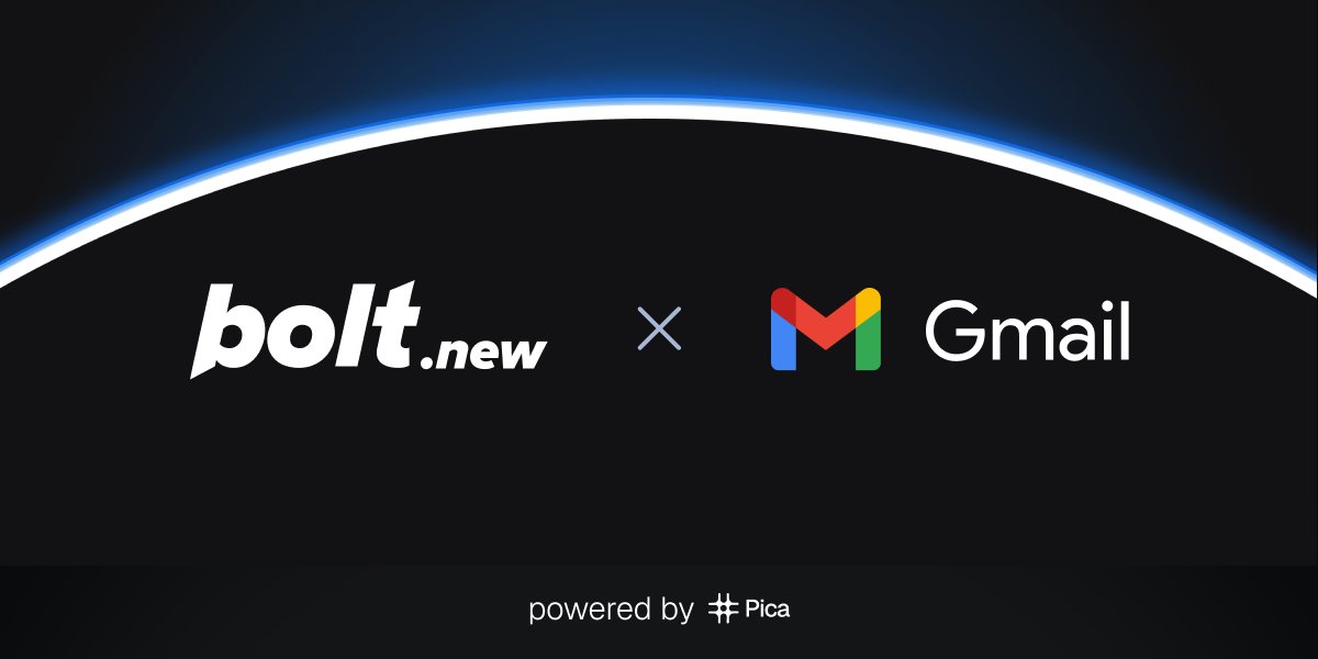 Want to add Gmail to your Bolt project? Join our livestream today at 12pm PT we’ll walk you through it step by step.