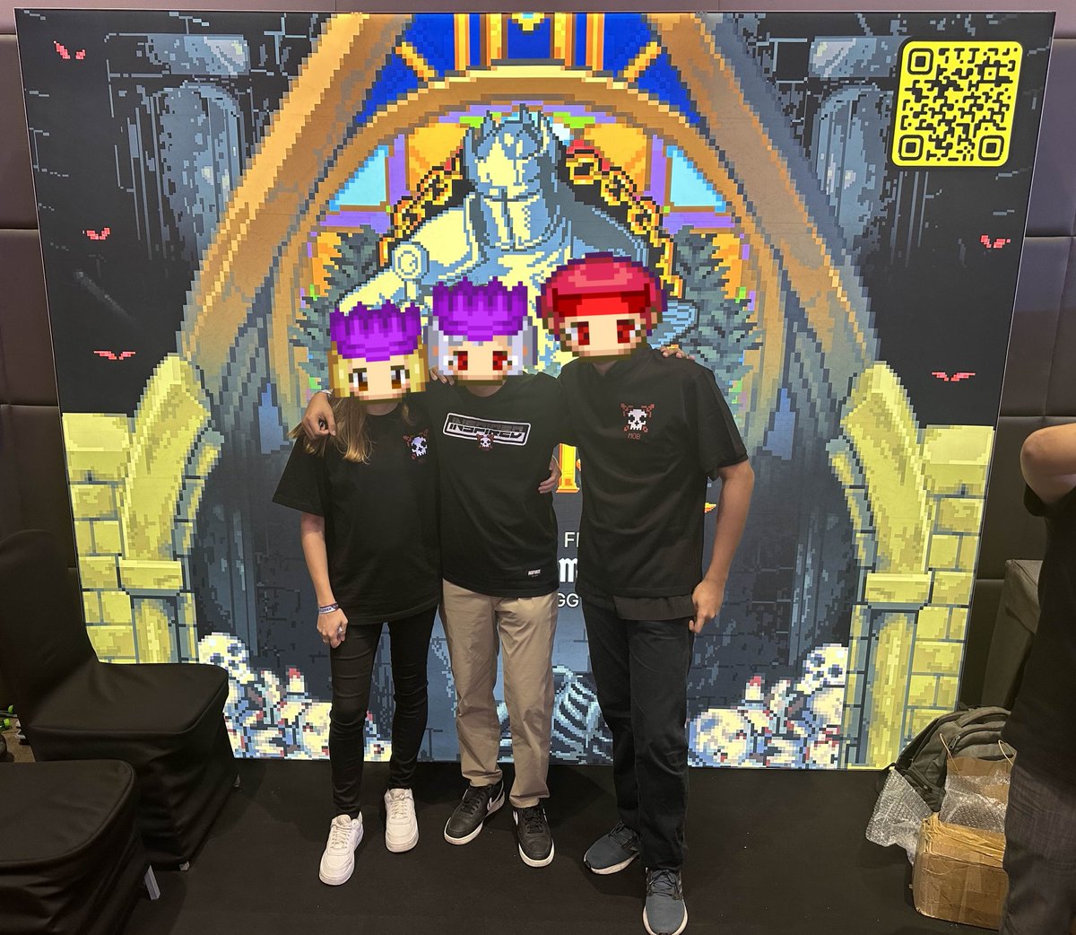 MOB Gang at the <a href="/playcambria/">Cambria</a> booth <a href="/YGGPlaySummit/">YGG Play Summit</a> 🫡