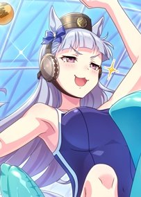 umapairs's tweet image. — Today&apos;s 5th pair is Smart Falcon x Gold Ship

#SmartFalcon x #GoldShip