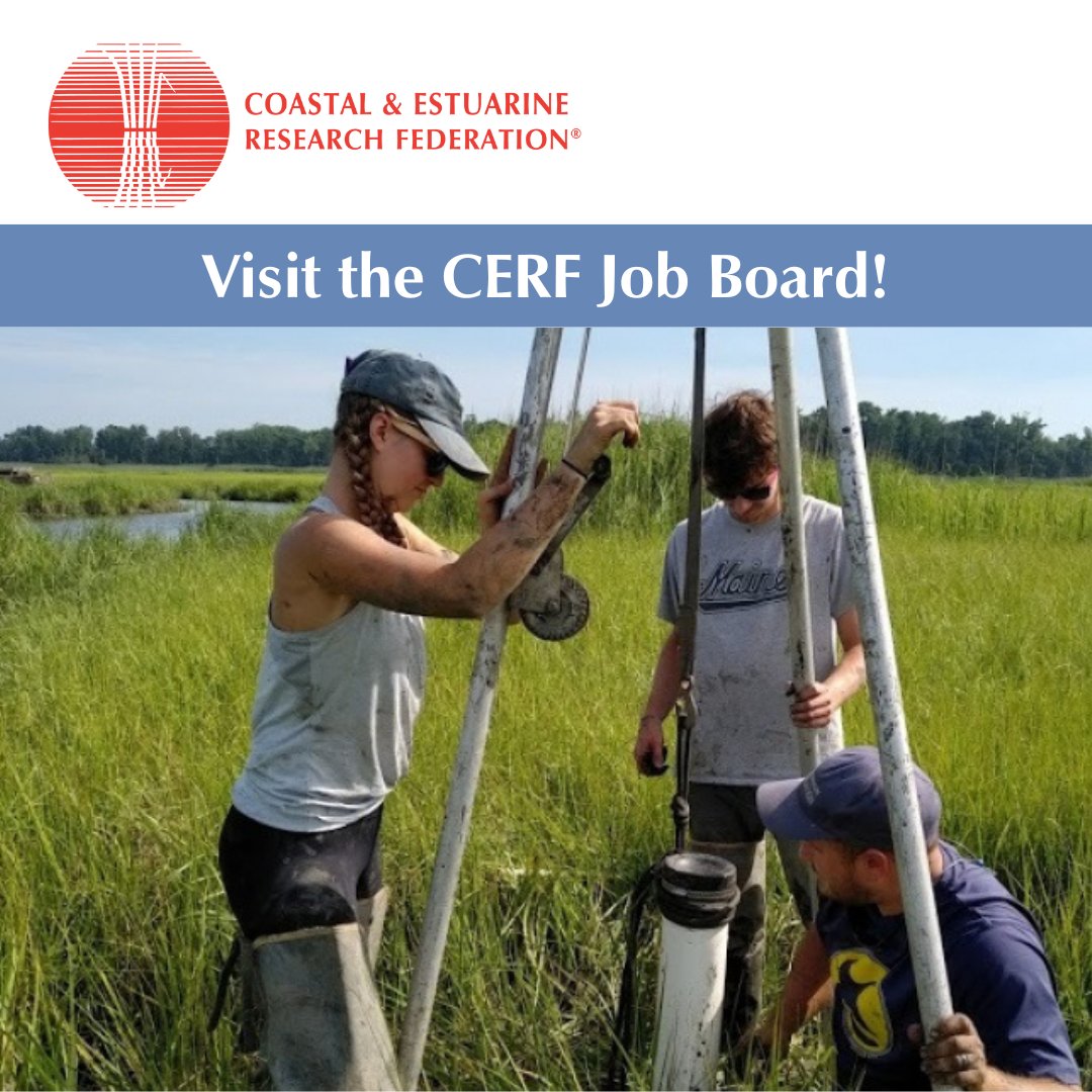 Coastal & Estuarine Research Federation (CERF) tweet media