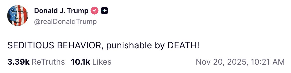 The military is not your toy. Service members swore an oath to the Constitution. If that feels like an attack to you, that's not a loyalty issue. That's a you issue.