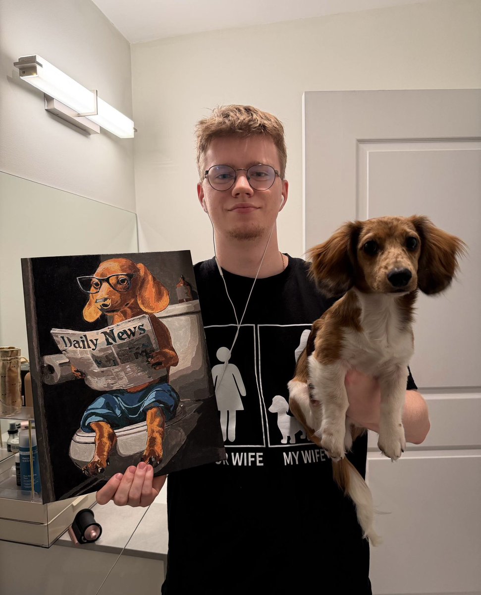 The dog lives the best life