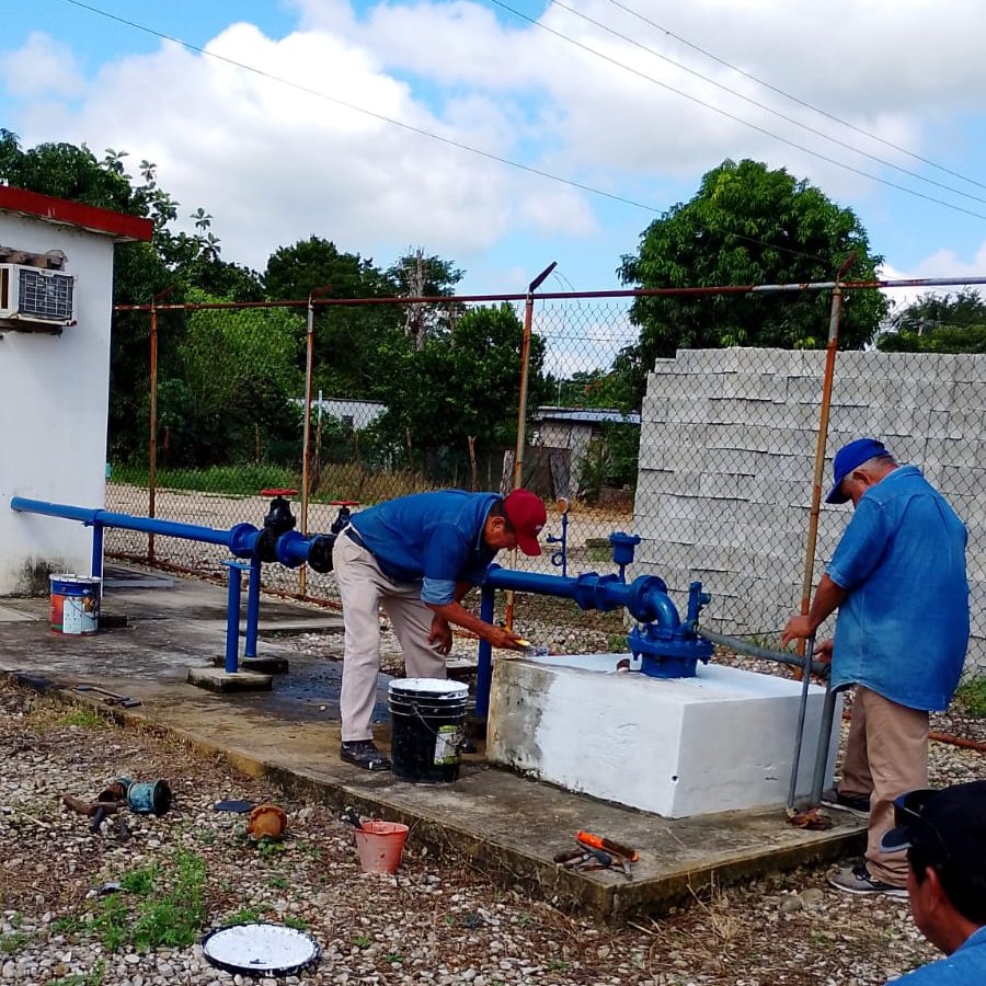 Mantenimiento en el pozo profundo de la Ra. Río Nuevo 3ra. Sección.
#HonestidadYResultados #AccionesSAS <a href="/CentroInforma/">Ayuntamiento de Centro</a>