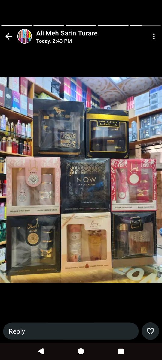 Baseeerahh's tweet image. Lattafa Perfumes Gift Set 2 in 1
18k each
Location Maiduguri 
Delivery Nationwide
