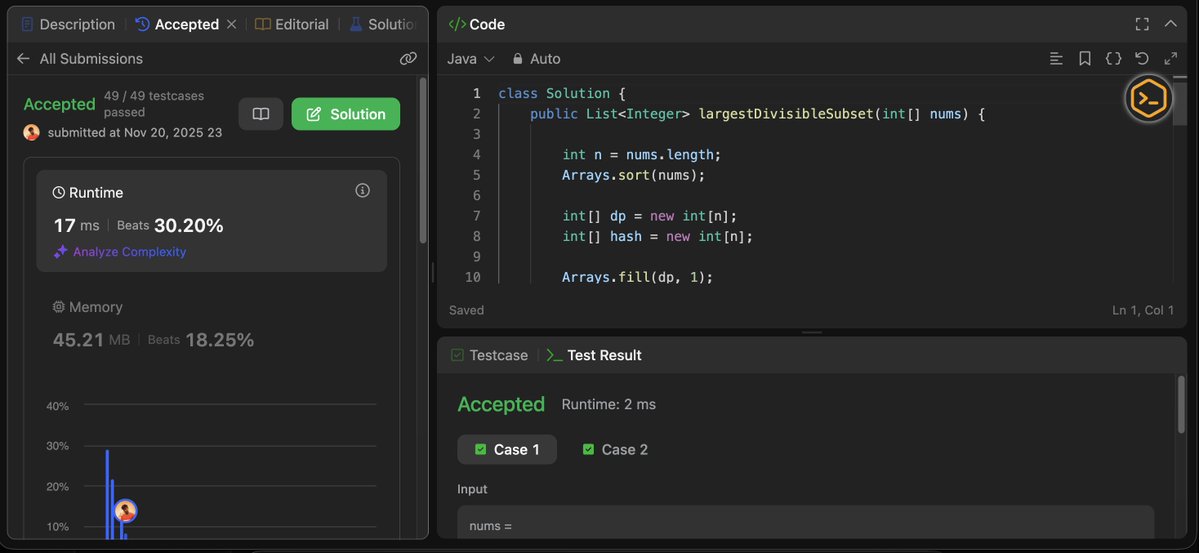 itiswhatitstush's tweet image. Day 34/100           
- DP: Studied and solved DP on LIS. 
- Started learning operating systems. 
- Workout: Arms day. 
#100daysofcodechallenge #TUFWinterArc
@striver_79 @takeUforward