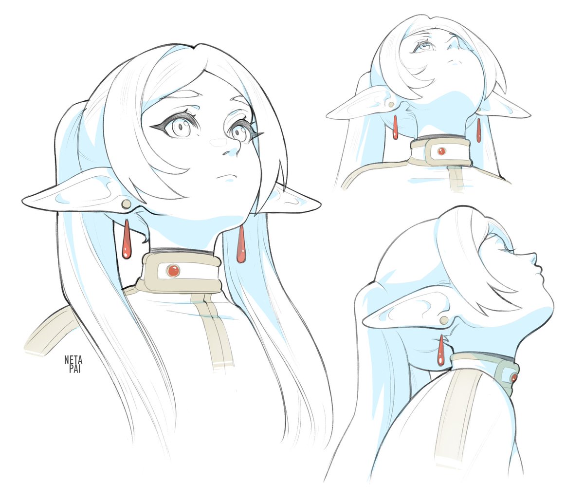 NETAPAI1's tweet image. I did it too⬆️

#frieren #フリーレン