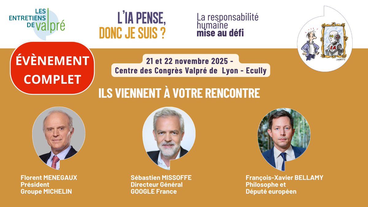 Entretiens de Valpré tweet media