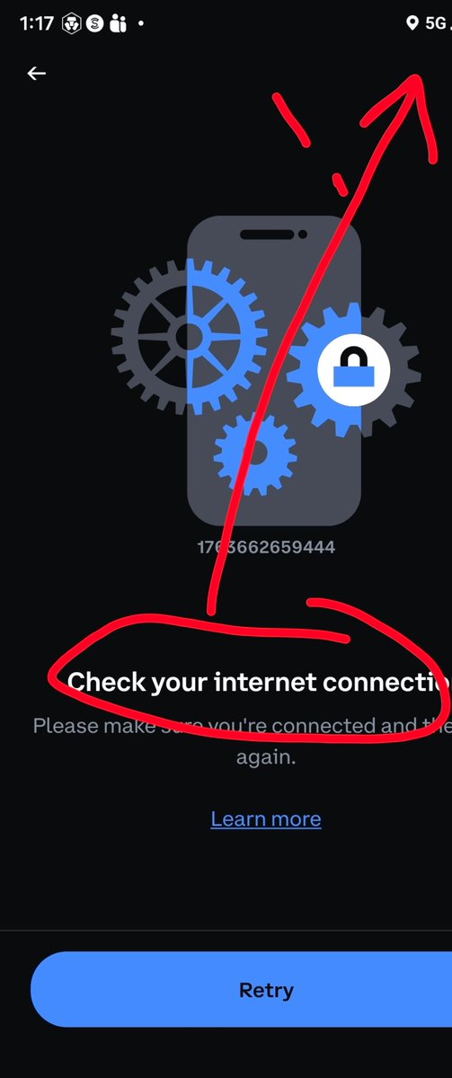 "Check your internet connection"..... checked! 

WTF <a href="/coinbase/">Coinbase 🛡️</a> <a href="/brian_armstrong/">Brian Armstrong</a>
