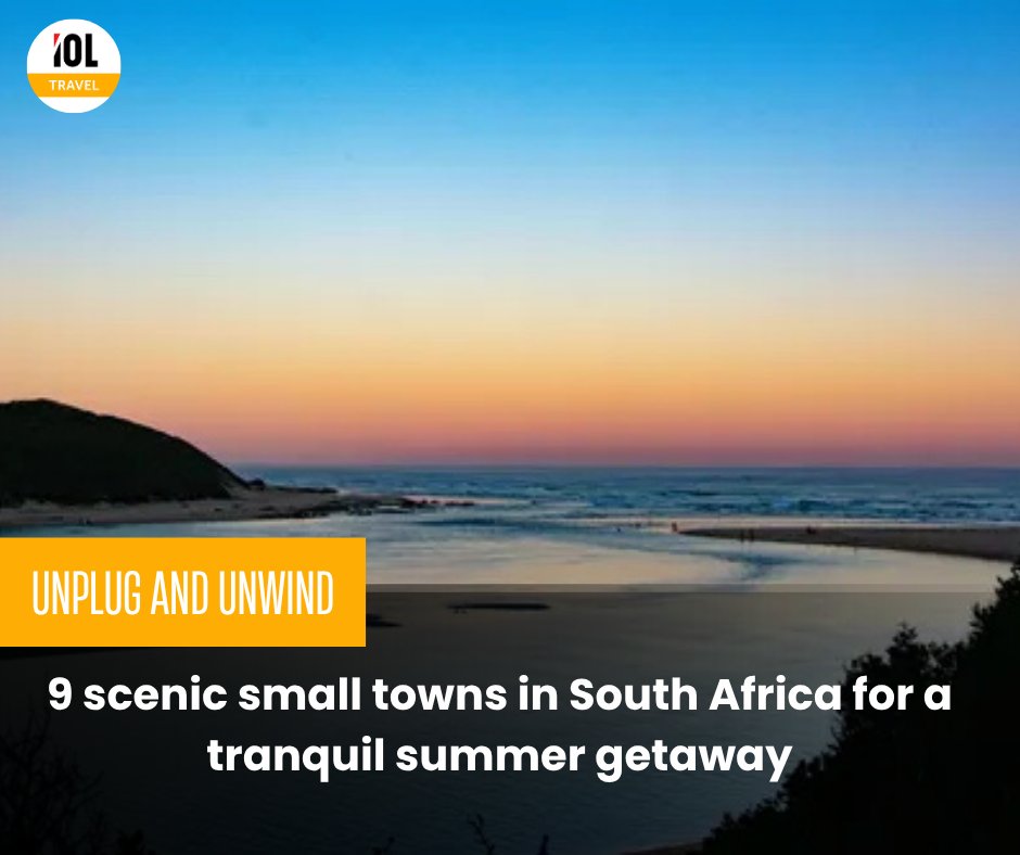 Discover 9 scenic small towns across South Africa where tranquility meets breathtaking beauty. From coastal charm to mountain escapes, these hidden gems are perfect for a soul-refreshing getaway.  
#Travel #ScenicGetaway #SummerEscape #SouthAfrica #HiddenGemsSA #SmallTownCharm