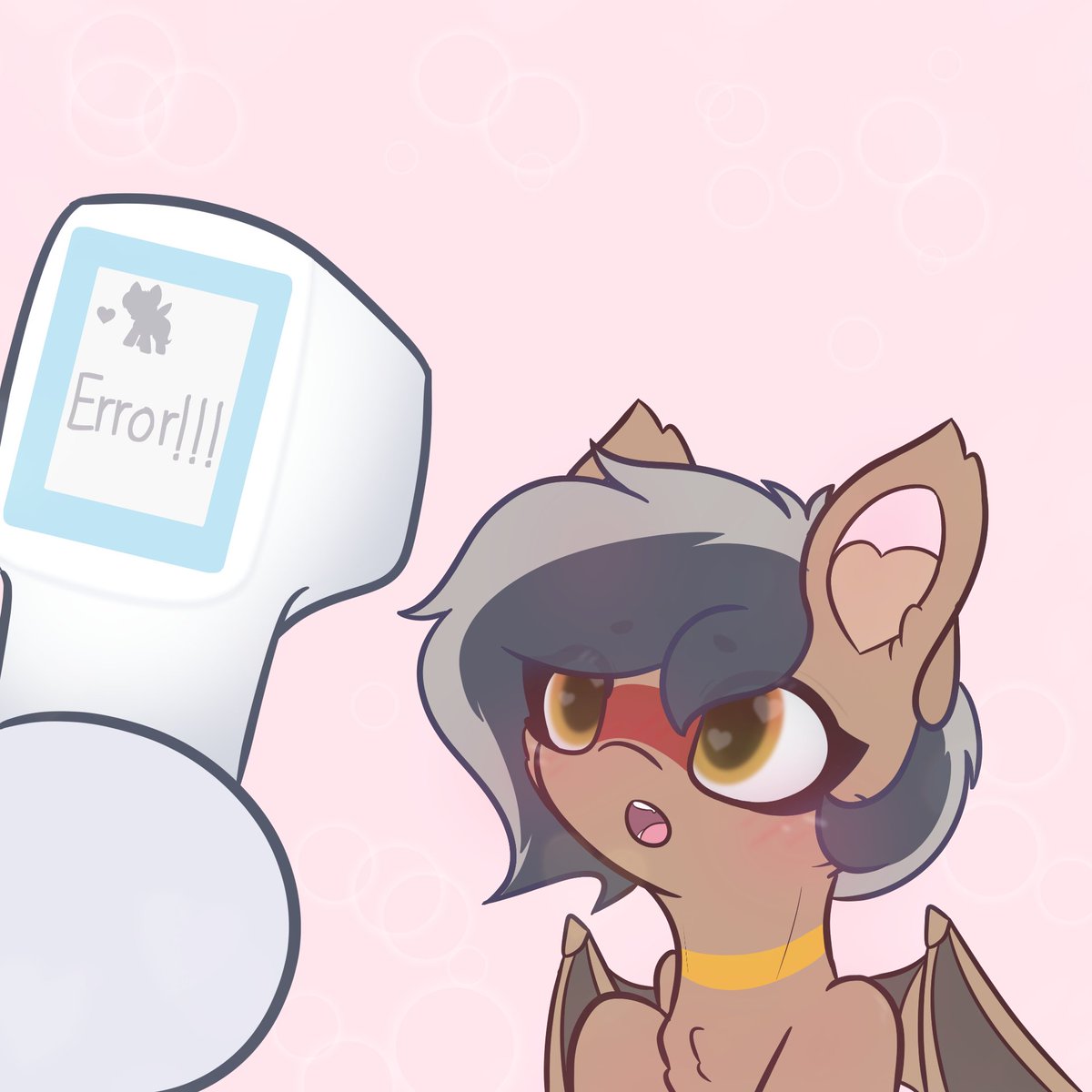 (NEW YCH!!!) What does the Pone Scanner say to you? ଘ(੭˶> ᗜ <)੭* ̀ˋ (if interested DM me or add me on discord! ( sodapopspraysv2 )(Kofi only) 

#mlpart #ych