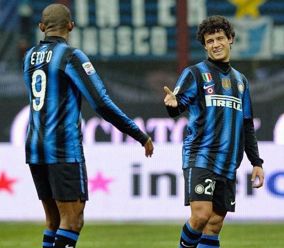 SelecaoTalk's tweet image. Coutinho’s Inter Milan days.