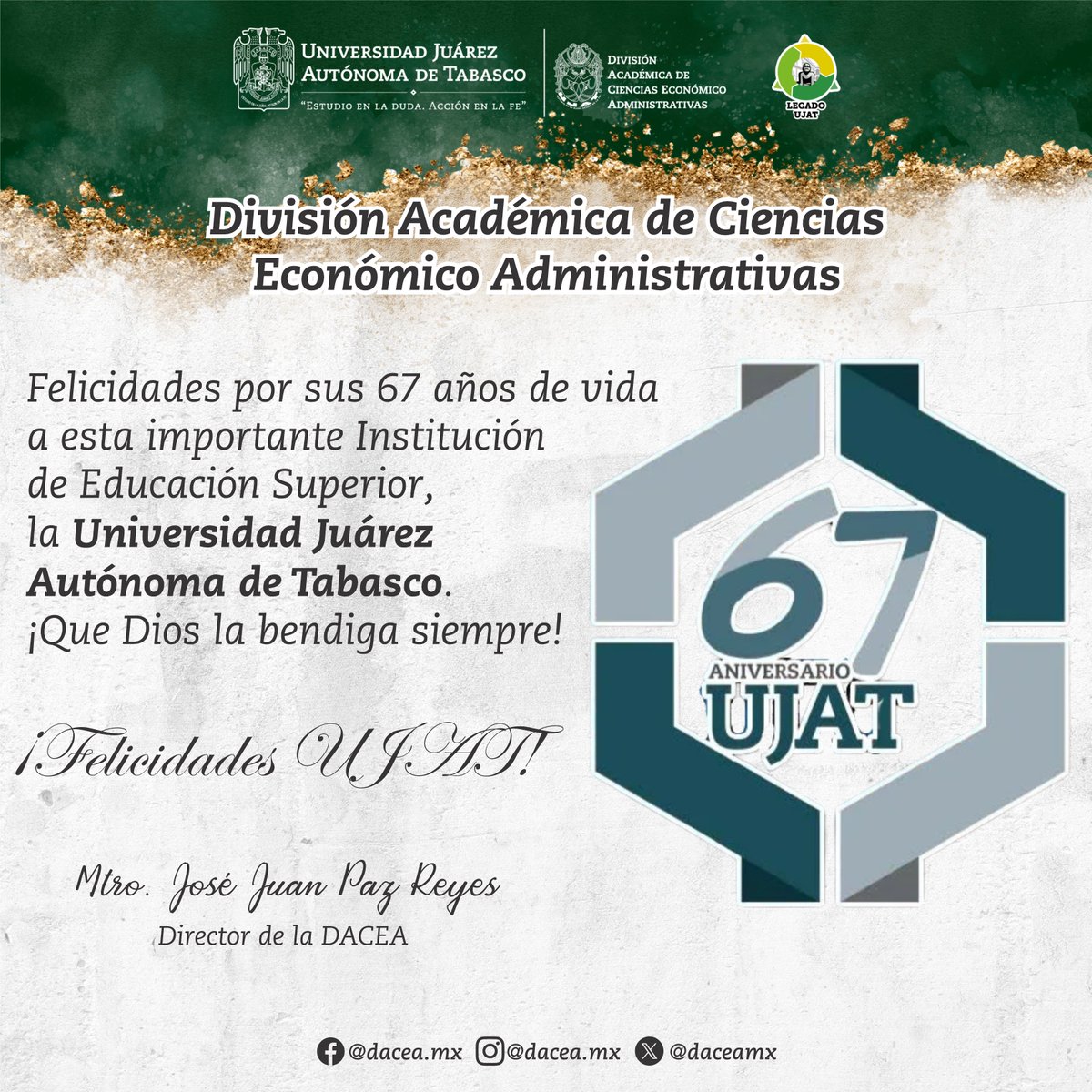 DACEA UJAT tweet media