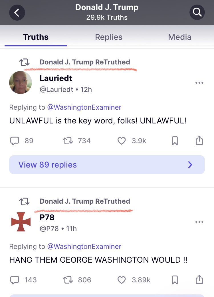 TheQNewsPatriot's tweet image. So …

Members of the US Congress now openly urging US military service-members to preemptively mutiny against Orders of their Commanding Officers … causing the sitting Commander-in-Chief to respond to such calls publicly in this fashion (below) … … but “nothing’s happening”?…