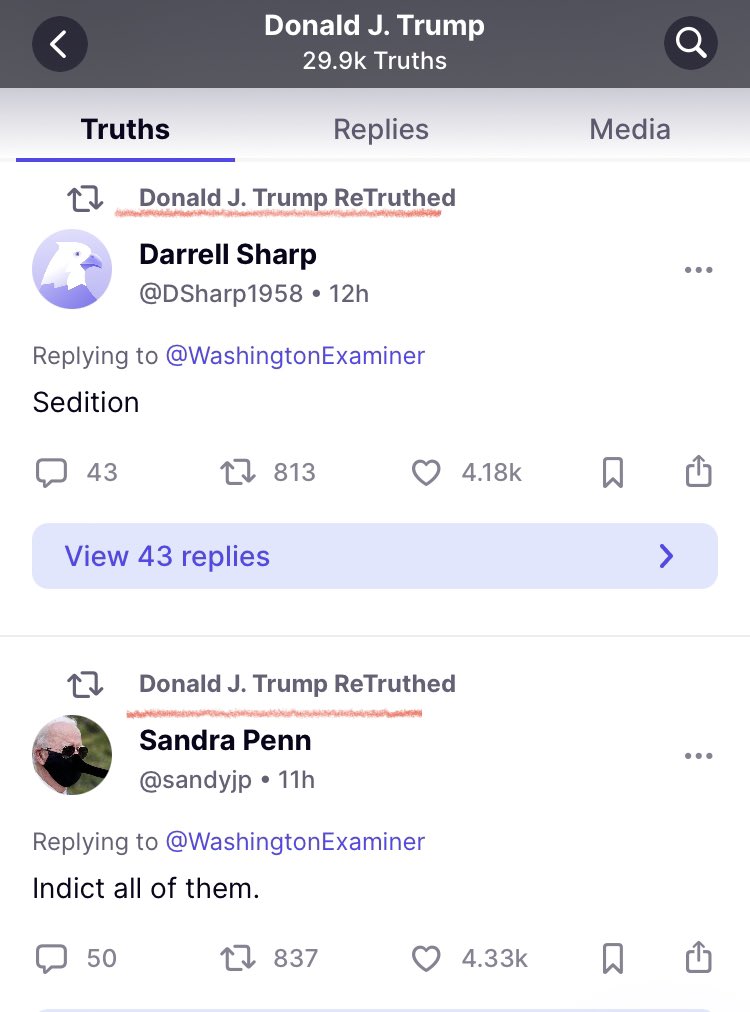 TheQNewsPatriot's tweet image. So …

Members of the US Congress now openly urging US military service-members to preemptively mutiny against Orders of their Commanding Officers … causing the sitting Commander-in-Chief to respond to such calls publicly in this fashion (below) … … but “nothing’s happening”?…