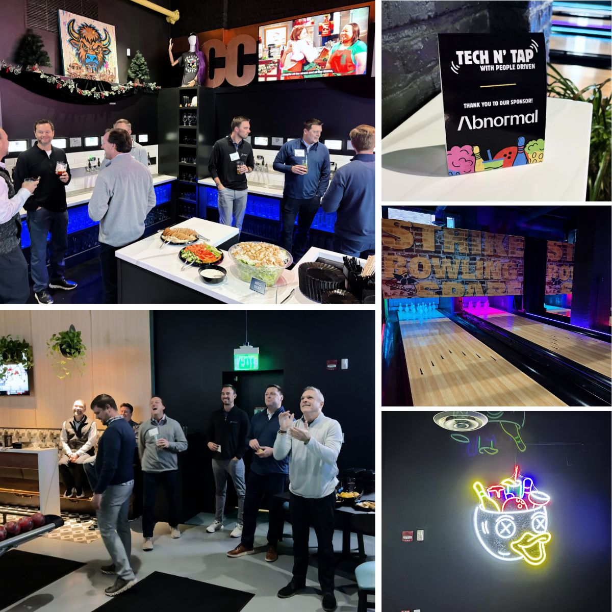 PDTechnology's tweet image. Our team had a fantastic time hosting Tech N Tap at Crafted Copper in Kalamazoo! It was great to connect with our customers over some duckpin bowling, delicious food, and a self-pouring tap wall! Thank you to all who joined us and to Abnormal for sponsoring!

#PeopleDrivenTech