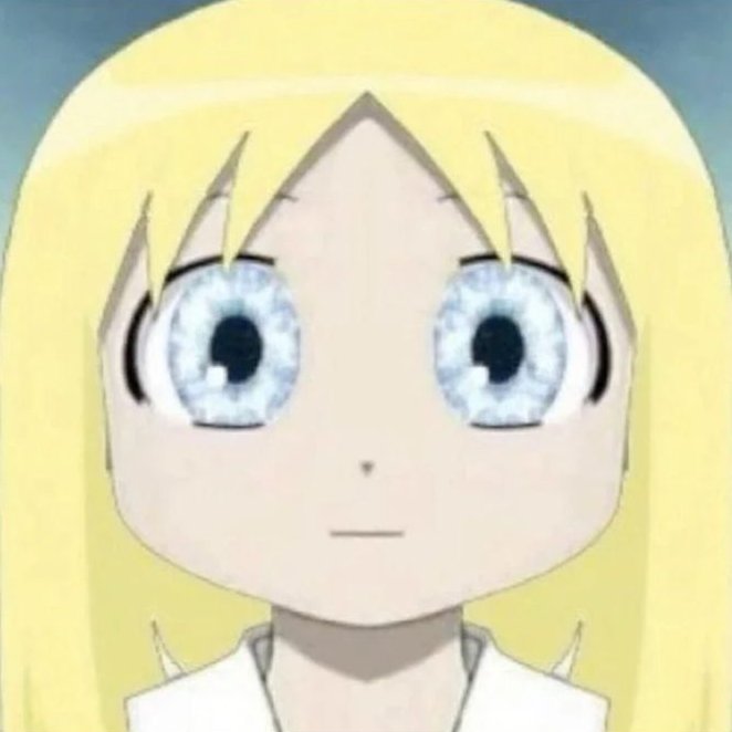 Mormon woman stopped me outside the library to ask if i can tell her my views on God and just stared at me like this for a minute when i said no thank you