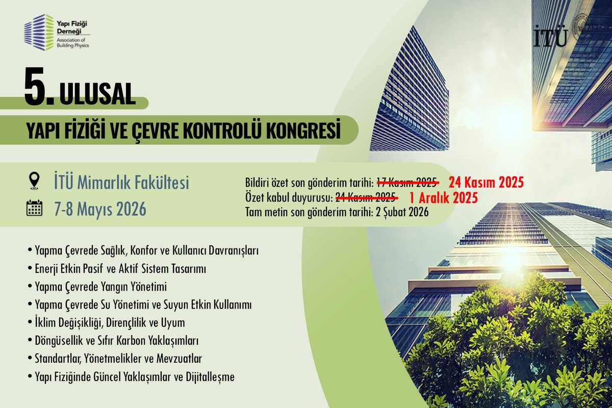 İTÜ Mimarlık Fakültesi tweet media