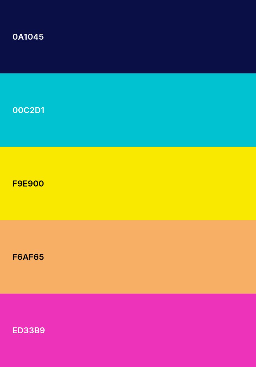 AiTricks's tweet image. Color palette of the day