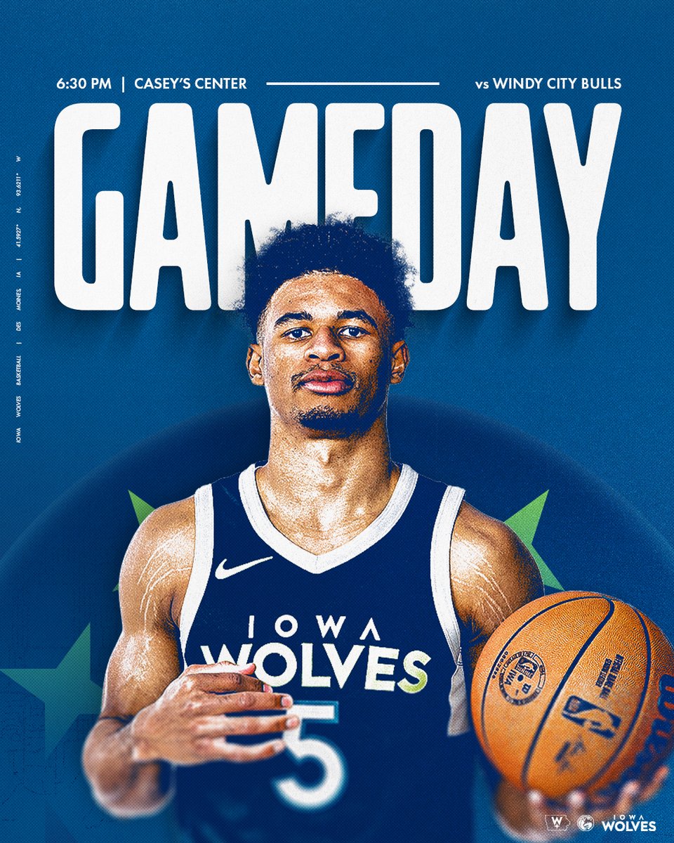 iawolves's tweet image. back on the grind

🆚: @windycitybulls
📍: Casey&apos;s Center
⏰: 6:30 PM, Doors at 5:30 PM
📺: ESPN+
🎟️: pulse.ly/cavgilbby7