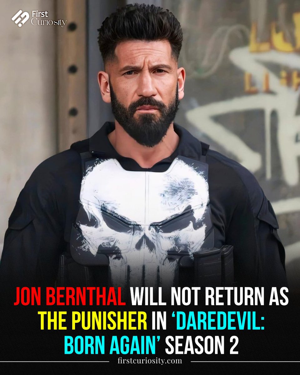 Jon Bernthal will not return as The Punisher in ‘DAREDEVIL: BORN AGAIN’ Season 2