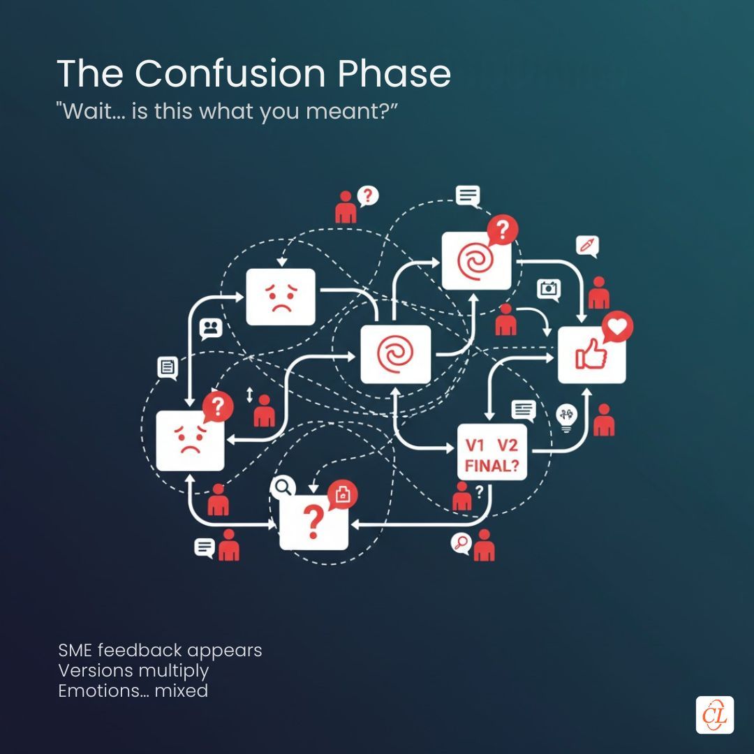 commlabindia's tweet image. Sure, we’re all in the comments laughing… but avoiding these stages takes solid planning plus New-Age ID enhanced by AI to close skill gaps at speed.

So, here is saviour: commlabindia.com/resources/webi…

Download now!

#storyboarding #elearningdeveloper #trainingdesign…