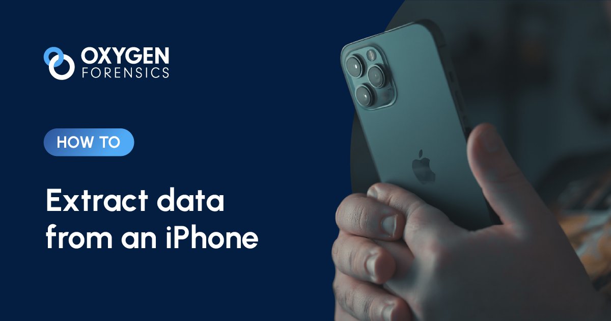 oxygenforensic's tweet image. 📱 New How To video!

How To Extract Data From An iPhone

Learn how to extract data from an iPhone, whether it&apos;s a selective extraction or a full file system extraction. 🔍✨

Stay tuned and level up your mobile forensics&apos; skills: bit.ly/47RRdcQ 🔍✨

 #iDFIR
