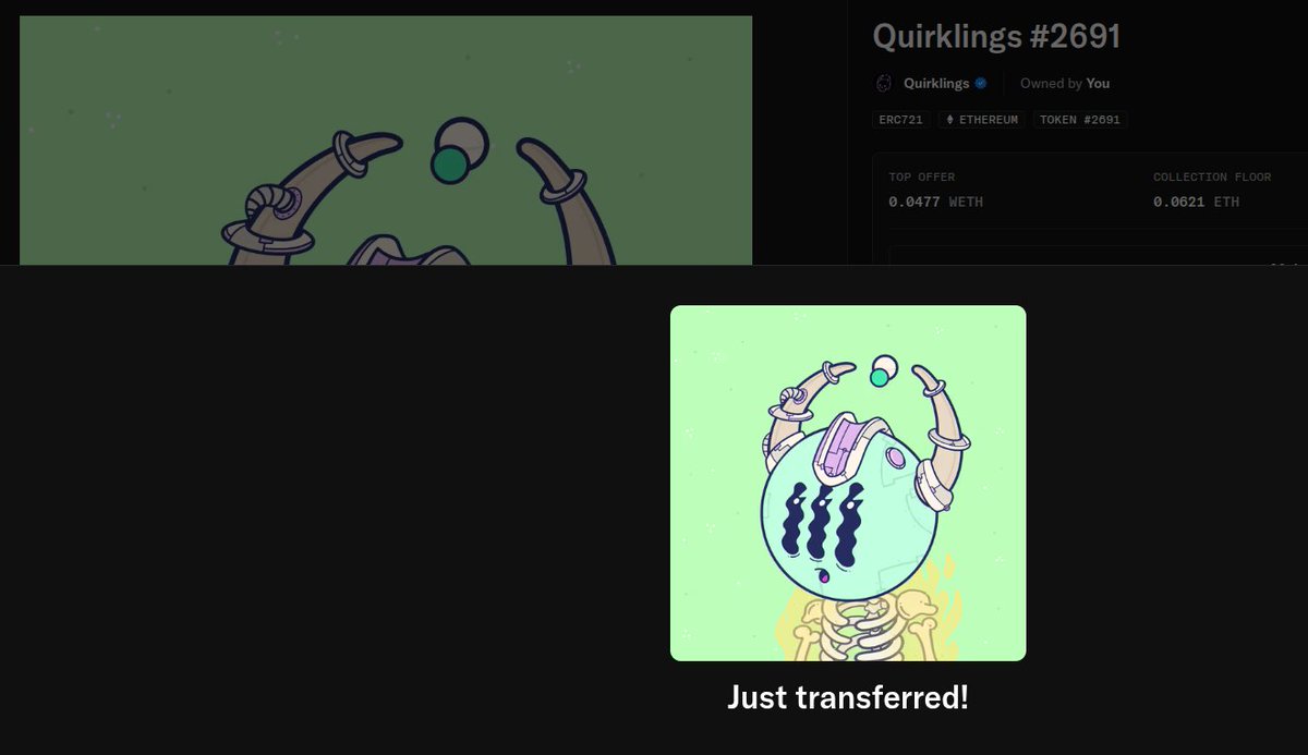LazThe01's tweet image. I am INCREDIBLY grateful that I was in a position this week to give away about $1,000 worth of NFTs to some new members of the Quirkies community and grateful to all of you for participating!

🧵1/5 @quirkiesnft @quirkies #QuirkLife