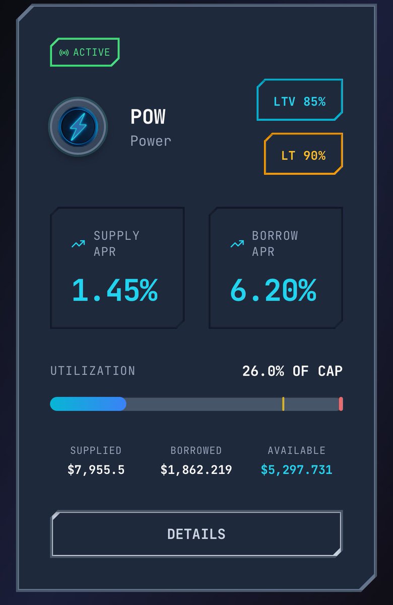 Captainweb01's tweet image. Dear @AlgoFoundation CT.

Did you know?
As a woman who loves catching alpha early, let me put you on real quick… 👀✨

You can borrow and lend your $POW directly on Orbital Lending by @Compxlabs — effortless, fast, and actually worth your time.

Now you know ⚡️💅 @pact_fi.

What…