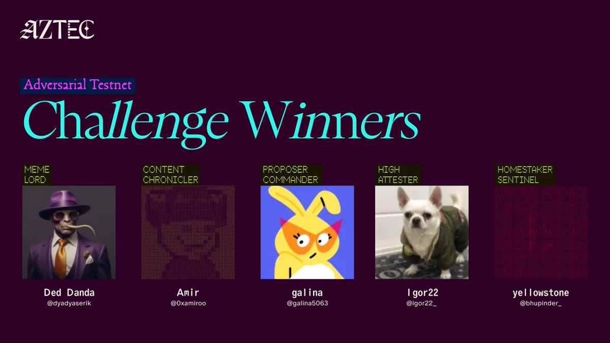 esviridalove's tweet image. Already in $Aztec.
Already waiting for the next unlock.
Zero-knowledge privacy. Programmable L2.

No noise — just tech.
👉sale.azttec.network

#AztecNetwork