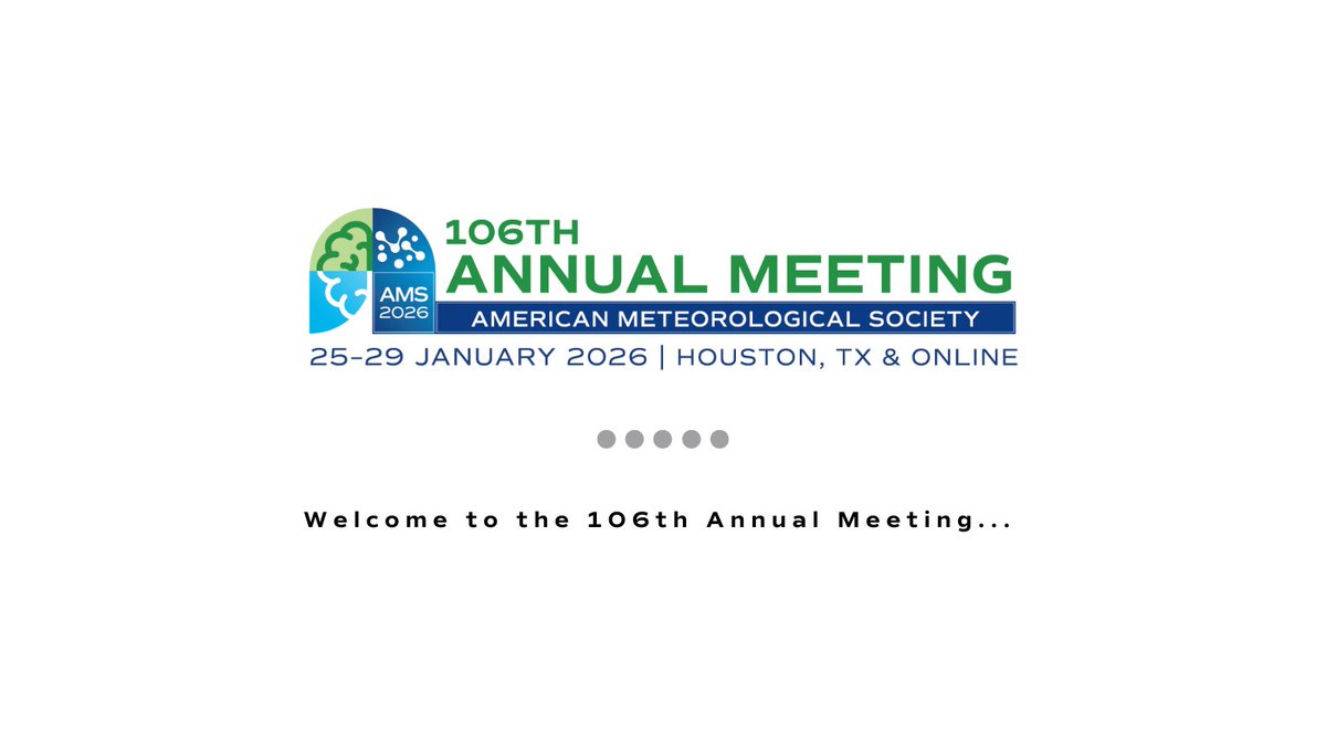 American Meteorological Society tweet media