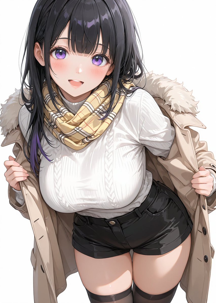 今日もおつかれにゃ✨ あったかくしてね♡ SFW