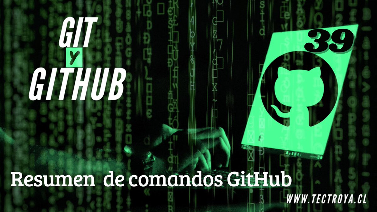 dAndrusco's tweet image. ¡Domina lo esencial de Git y GitHub! En el Video 39 repasamos los comandos clave para impulsar tu flujo de trabajo y mejorar tu control de versiones. 🚀💻
#Git #GitHub #GitCommands #ControlDeVersiones 

youtu.be/9H92qEUFCJY?si…