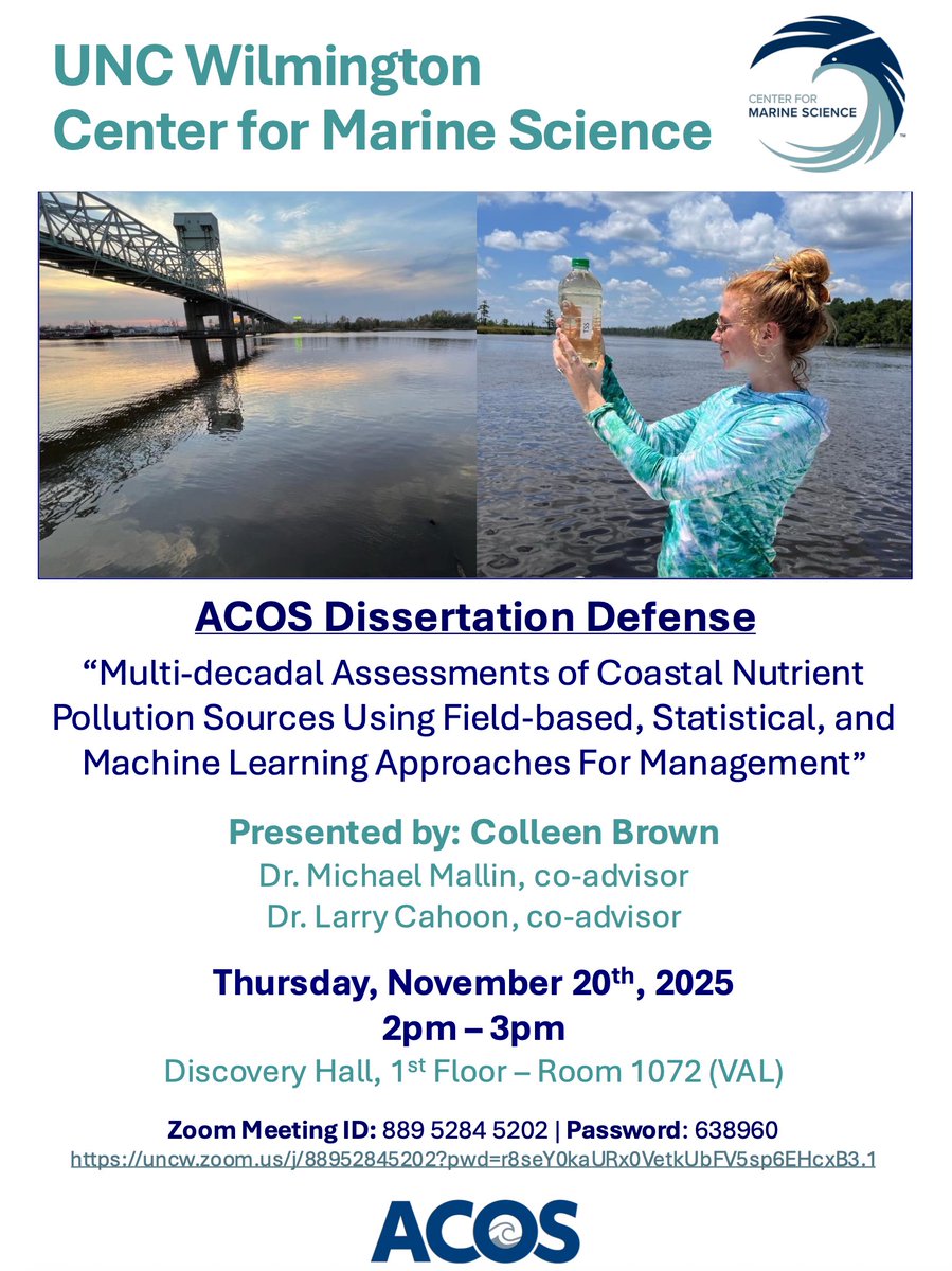 UNCW Department of Earth and Ocean Sciences tweet media