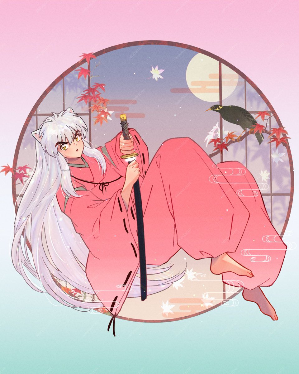 moonlichi's tweet image. ✨❤️🍁
Recently favorite 
#inuyasha #犬夜叉
