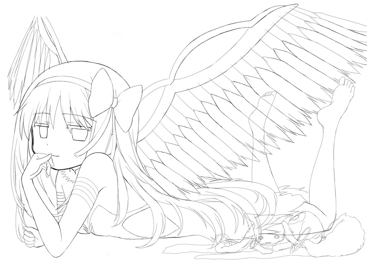 Riuriumagi's tweet image. wip