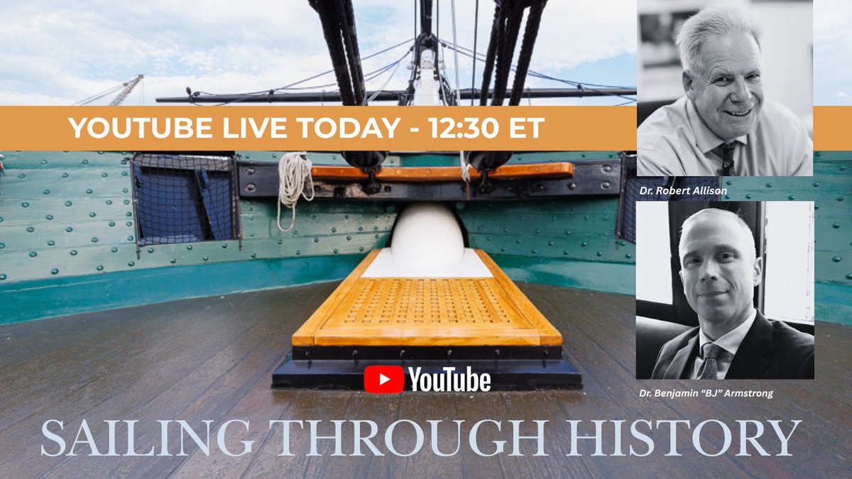 We're going live on YouTube today at 12:30 PM ET - "The Navy Before the Navy" - Join us: bit.ly/4nTr2aa

#Leadership #Boston #USNA #USNavy #Navy250 #MaritimeHistory #Navy250 #OldIronsides