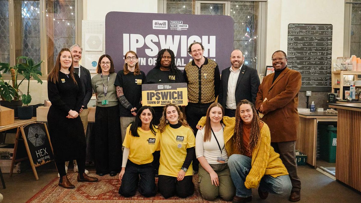 Yesterday, Sizewell C and ISCRE’s Beyond Boundaries joined @VolunteeringMatters and #iWill movement to celebrate Ipswich’s 3rd year as a Town of Youth Social Action! 🌟 From January we’ll embed youth social action into our programme to boost skills and impact.

<a href="/sizewellc/">Sizewell C</a>