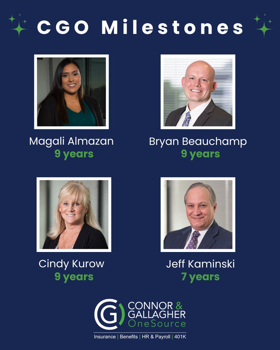 go_cgo's tweet image. Happy CGO Anniversary to all our team members who joined us in November! Your hard work and dedication make CGO a better place, thank you for being part of our team! 💙💚 

#CGO #GoCGO #EmployeeAnniversary