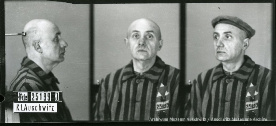 20 November 1891 | A Polish Jew, Abraham Epstein, was born in Rajbrot. A merchant.

In #Auschwitz from 24 February 1942.
No. 25199
He perished in the camp on 15 March 1942.